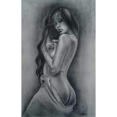 Bali Painting Nude Art Paintings Bw Nude Painting Bali Painting